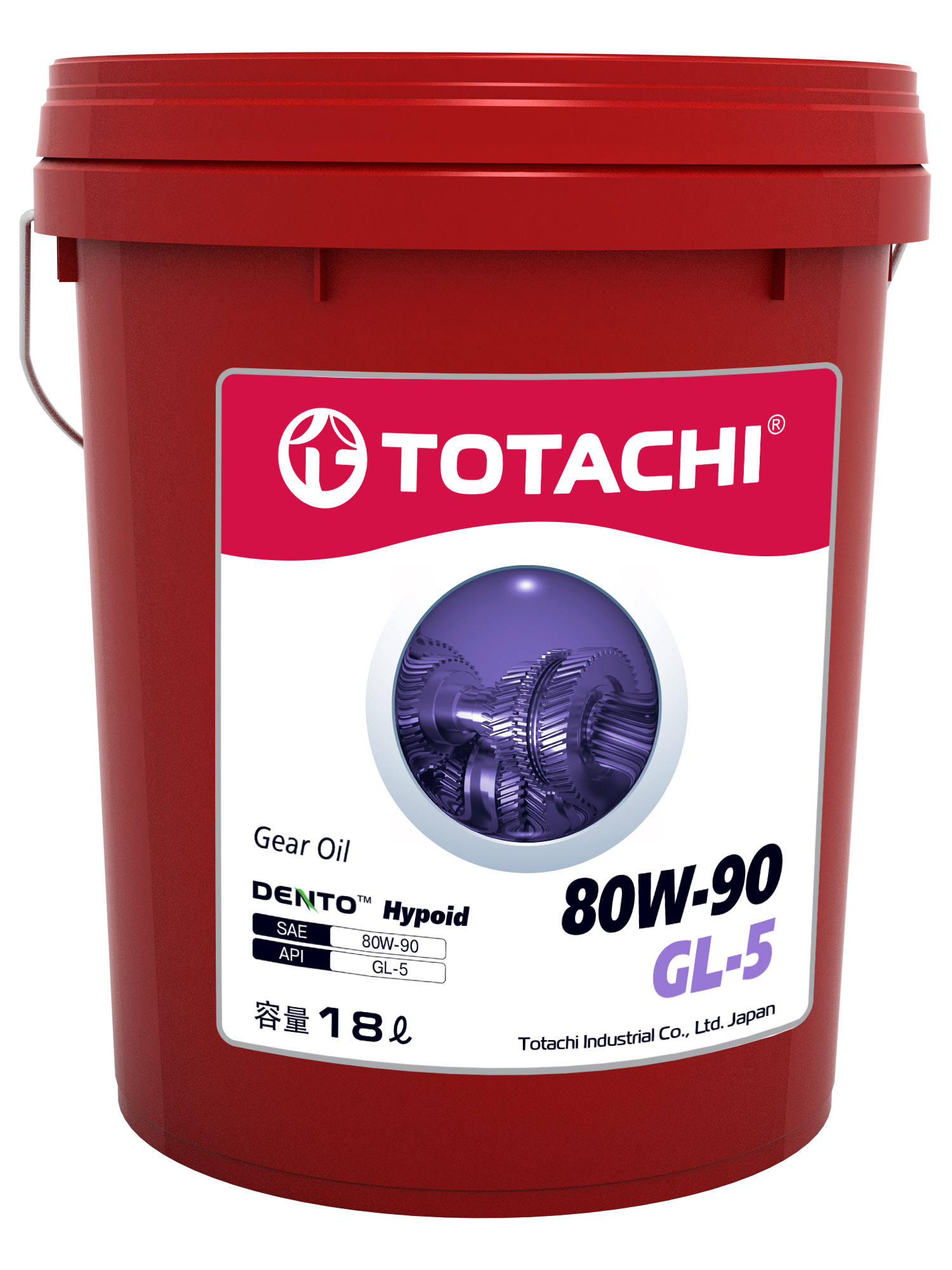 TOTACHI Gear Oil DENTO Hypoid Sae 80W-90