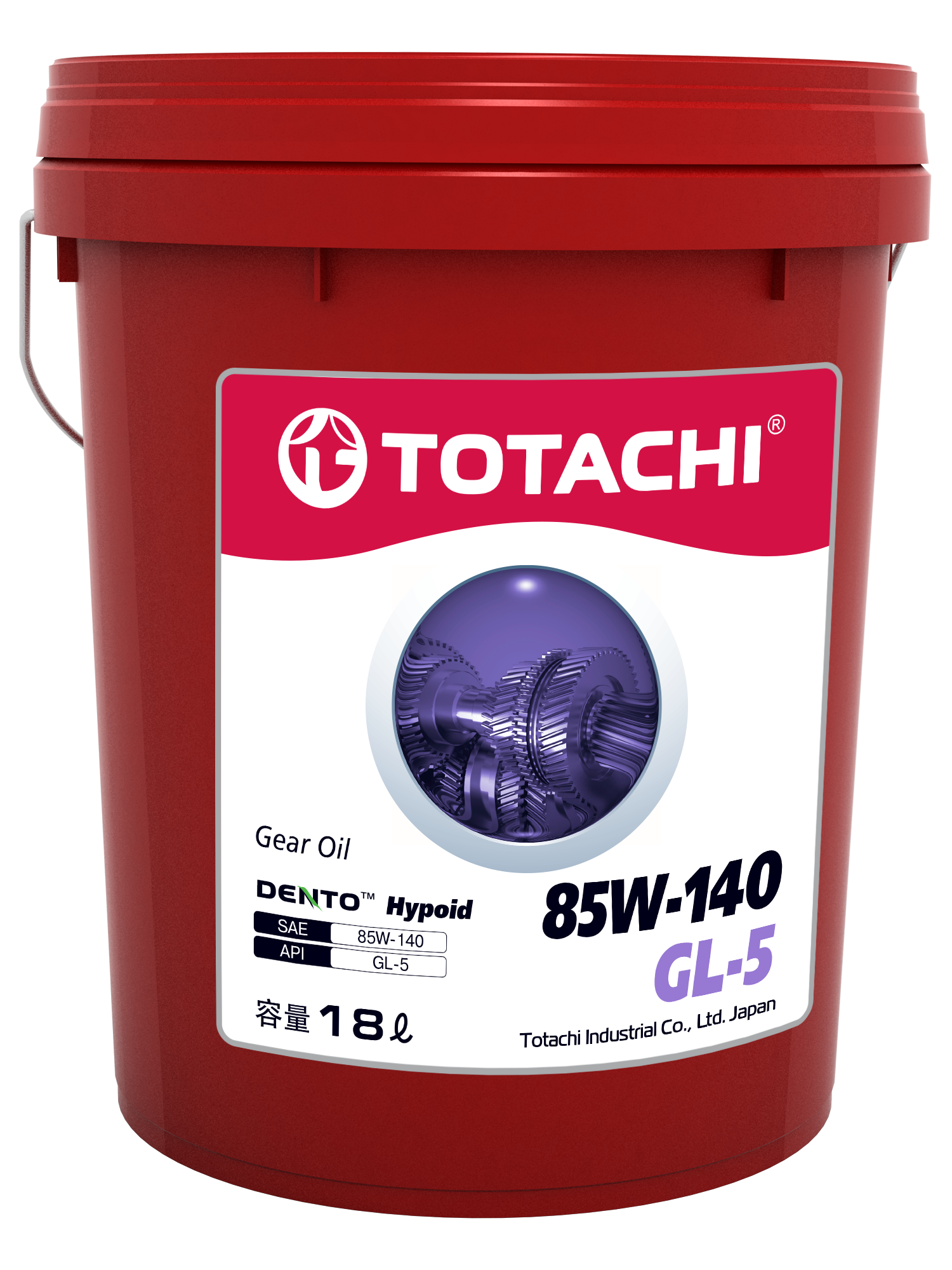 TOTACHI Gear Oil DENTO Hypoid Sae 85W-140